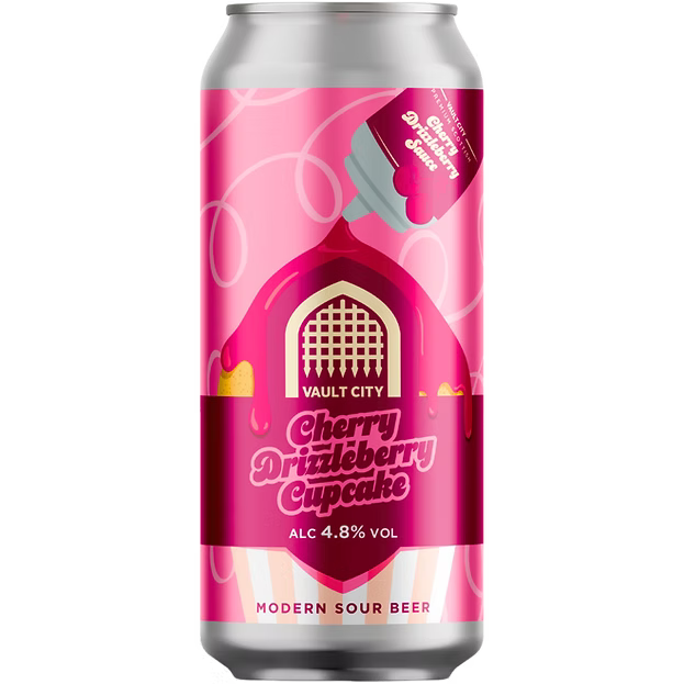 Vault City - Cherry Drizzleberry Cupcake 440ml