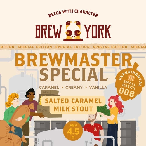 Brew York - Salted Caramel Stout 30L *Keg Of The Month*