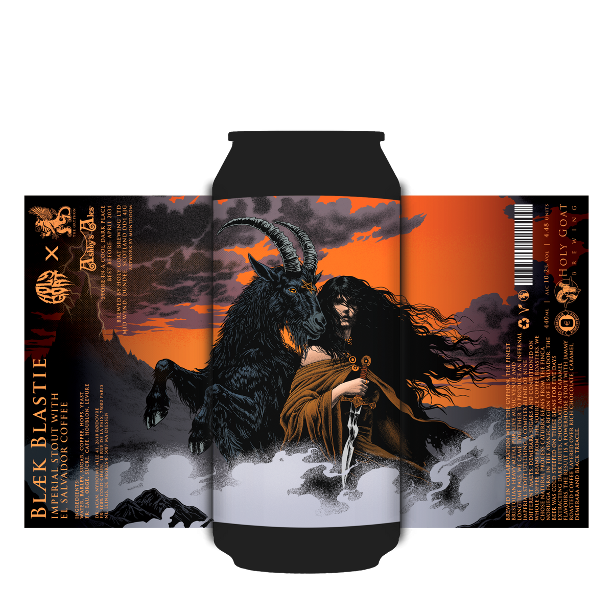 Holy Goat - Blæk Blastie 440ml