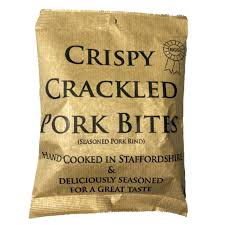RayGray Crispy Crackled Pork Bites 20x 65g