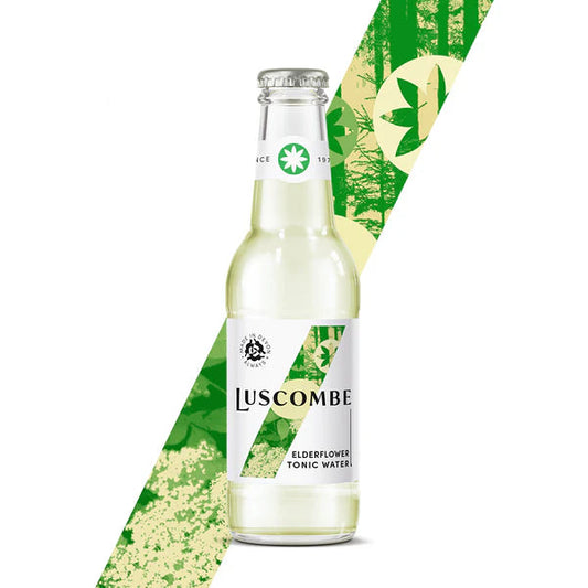 Luscombe - Elderflower Tonic Water 200ml (12 Pack)