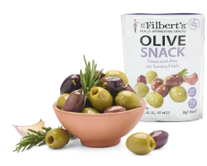 Rosemary and Garlic Mixed Olives 12 Pack