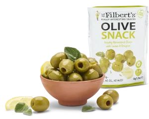 Lemon and Oregano Green Olives 12 Pack