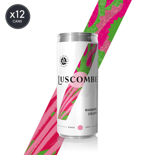 Luscombe - Rhubarb Crush 320ml (12 Pack)