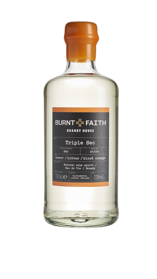 Burnt Faith - Triple Sec (Orange) Liqueur 70cl