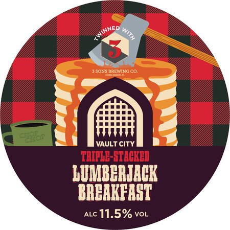 Vault City - Triple-Stacked Lumberjack Breakfast - 20L