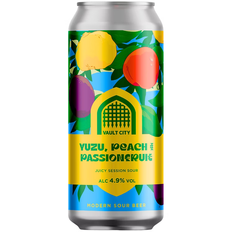 Vault city - Yuzu, Peach & Passion Fruit - 440ml